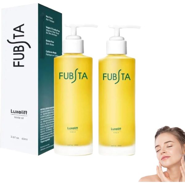 2 Stück Fubsta Skin Firming Rejuvenating Oil,Fubsta Rejuvenating Oil,Fubsta Skin Firming Oil,Fubsta Hyaluronic Acid Body Oil,Fubsta Öl für Körper