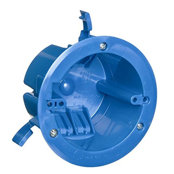 Carlon B618RR Lamson Home Products Ceil Round Old Work Box