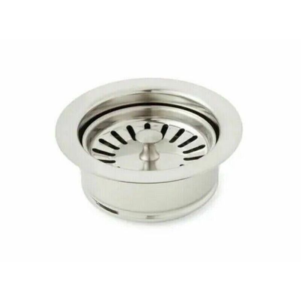 Signature Hardware Stainless Steel Plastic Disposer Flange in Stainless Steel