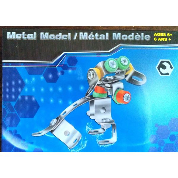 Build Steel Metal Model Kit Puppy Dog Animal Pet Child Kid Tool Toy Activity NIB