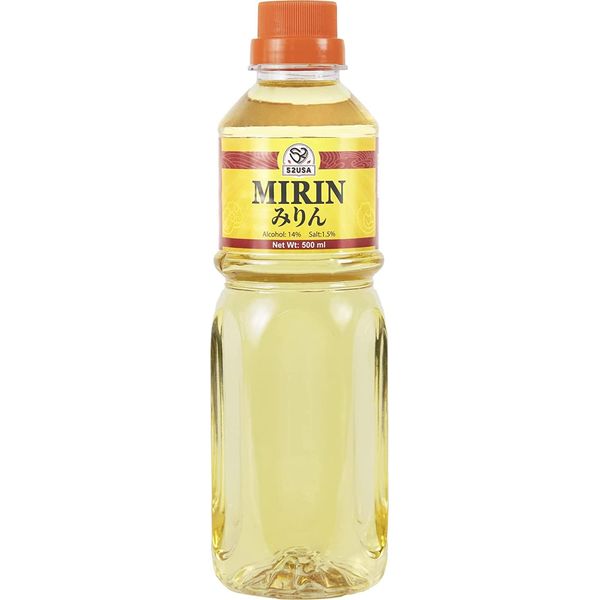 52USA Mirin,Japanese Mirin Cooking Wine 16.9 FL OZ(Pk of 1)Red Rice Cooking Wine&Seasoning Homemade Sauces,Marinades,Glazes,Salad Dressings,Sushi Rice,Ramen Noodles,Natural Sugar,Less Sugar&Calories