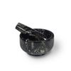 Classic Himalayan Black Marble Pestle & Mortar