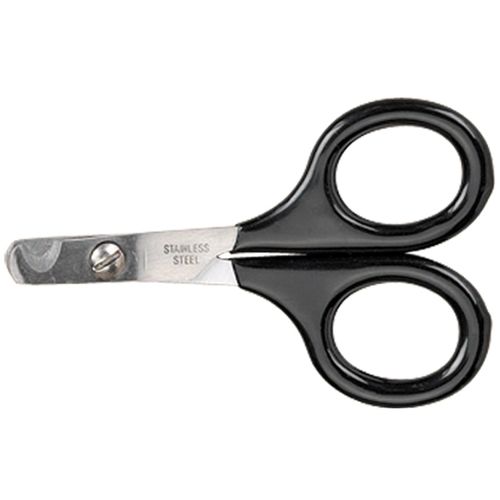 Master Grooming Tools Pet Nail Scissors — Stainless Steel Scissors for Trimming Nails on Cats and Birds - Small, 3½"