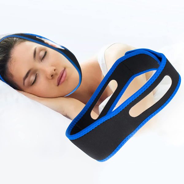 [2024 Newest] Anti Snoring Chin Strap, Comfortable Natural Snoring Solution Snore Stopper, Effective Anti Snoring Devices Stop Snoring Sleep Aid Snore Reducing Aids