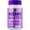 (1 Pack) Memo Master Nootropic All Natural Formula Brain Supplement 60 Capsules