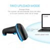 NADAMOO QR Code Scanner Wireless 2D Barcode Scanner With Stand Supports Screen Scan Handheld CMOS Imager Long Range Portable USB Bar Code Reader with Auto Sensing Read 1D 2D QR Code PDF417 Data Matrix