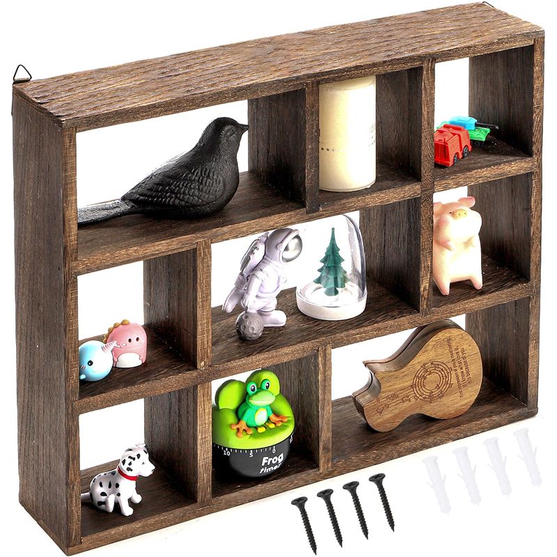WUWEOT Shadow Box Display Shelf, 15