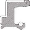 National 7495S Man Trans Output Shaft Seal