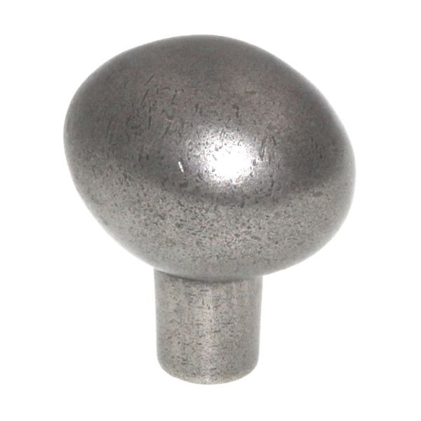 Top Knobs Aspen Large Egg Knob 1 7/16" Cabinet Knob Silicon Bronze Light M1530