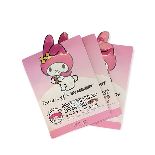 The Creme Shop x My Melody Sheet Mask - Limited Edition, 3-Pack