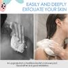 Evridwear Exfoliating Bath Sponge, Daily Skincare Body Scrubbers Loofah Shower Pads with Strap for Body Cleansing, Dead Skin Cell Remover, 3 Count Value Pack(Macaroon)
