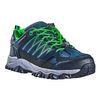 Black Crevice Kinder Trekkingschuhe, Wasserdicht, Low, Navy/grün, 32
