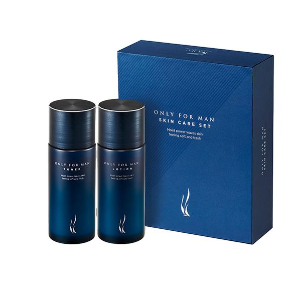 Basic care set for men, Only for man lotion and toner 2-piece set (5.07fl.oz.)