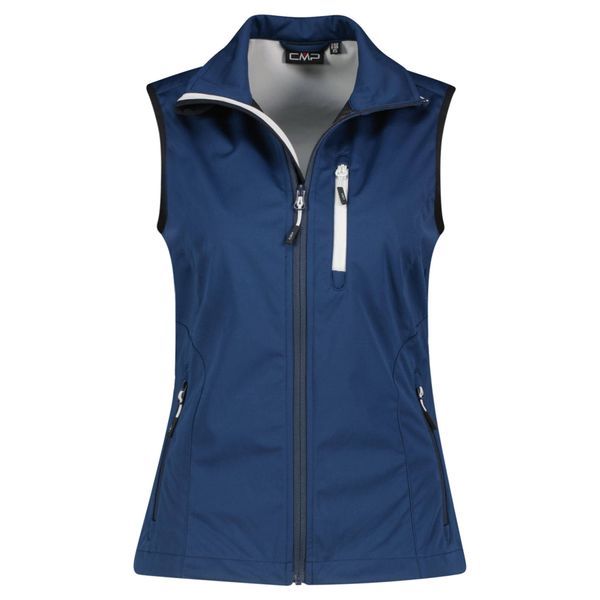 CMP Damen 39a5086_12mg Softshell Waterproof Weste 42, blau