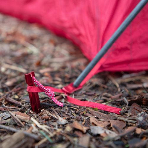 MSR 05807 Mini-GroundHog Stake Kit - Red