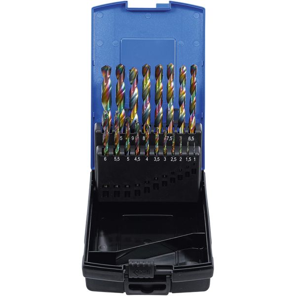 BGS 2014 | Twist Drill Set | HSS | 1 - 10 mm | 19 pcs.