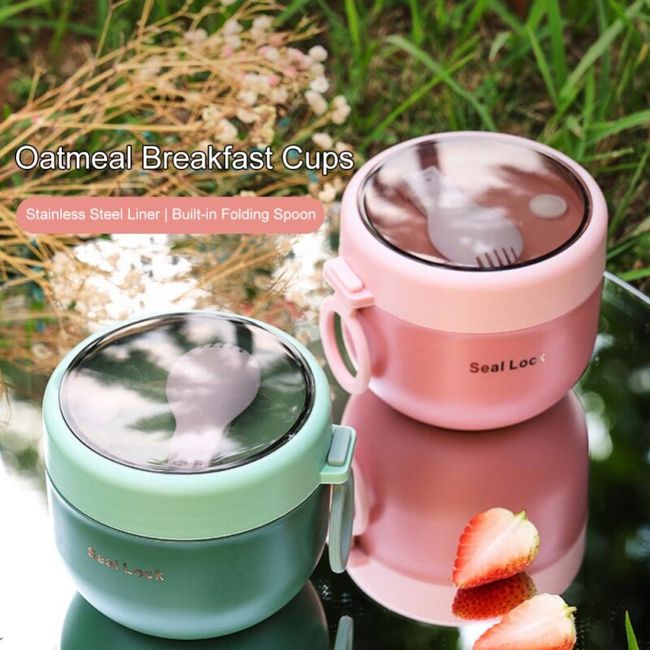 304 Stainless Steel Soup Cups Soup Cans Bento Box Porridge Soup