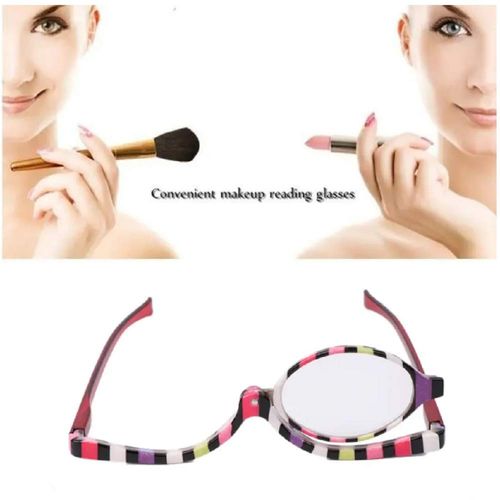 Young21 Makeup Glasses Magnifying Glasses Cosmetic Reading Glass Folding Eyeglasses - 2.5