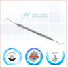 Dental Explorer Double Ended Probe 17A/23 for Professional Teeth Cleaning Calculus Plaque & Tartar Remover - Made of Stainless Steel for Oral Care with Knurled Handle, Double Ended Pick