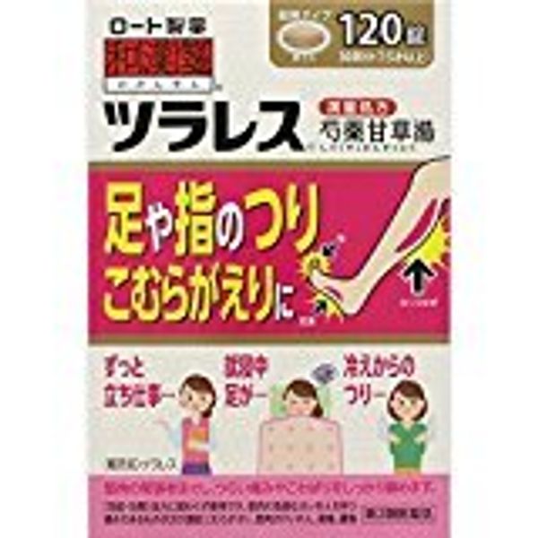 【第2類医薬品】和漢箋 ツラレス 120錠 ×4