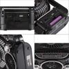 Portable Fan Adjustable Tilt/Speed Rechargeable W/ Bluetooth Speaker MP3 Player