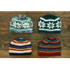 LOUDelephant Hand Knitted Wool Beanie Hat - Stripe Progress Rainbow