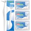 Dental Floss Picks, Clean Dental Flossers Kit with 2 Handle and 180 Extra Strength Refills