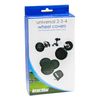 Longridge Golf Trolley Wheel Cover, Black