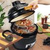 Bluetooth Smoker Temperature Controller Wireless Meat Thermometer Exhaust Fan US