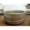 5" ALADDIN TEMP RITE SOLID SHINY ALLURE GREY PLASTIC 8 oz DOG/PET BOWL/USA MADE