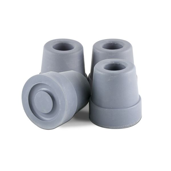 TIP CANE 1/2 INCH GRAY 4ct