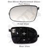 APDTY 67190 Replacement Left Side View Mirror Glass