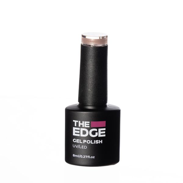 THE EDGE Gel Nail Polish 8ml - The Nude Shimmer - UV/LED Manicure/Pedicure for Salon & Home Use, Highly Pigmented/Long Lasting/2-Coat Coverage