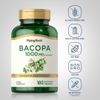 Bacopa Monnieri 1000 Mg Brahmi Leaf Brain Memory Boost Stress Prevent, 180 Caps