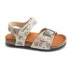 Pablosky Bio 517032 Sandale, beige, 27 EU Weit