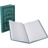 Boorum & Pease® Canvas Account Book, Journal, 16 Lb., 12 1/8" x 7 5/8", 300 Pages, Blue