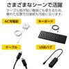 Elecom USB C Cable Extension Type C & Type C 5Gbps Charger Extension USB Power Delivery Compatible Black 3.3 ft (1 m) USB3-ECC10BK