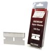Industrial Razor Blades for Scraper, Label/Decal Removal (100-Pack) - (57025)