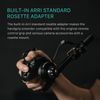 Tilta Handgrip Extender Compatible with Sony FX6 | Cable extends up to 39.3" | Rosette Connection