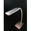 7W Dimmable Touch Sensor Adjustable 12 LED Light Desk Table Reading Book Lamp Silver