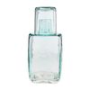 Mud Pie Bedside Carafe Set, Glass, 8 1/2" x 3 3/4"
