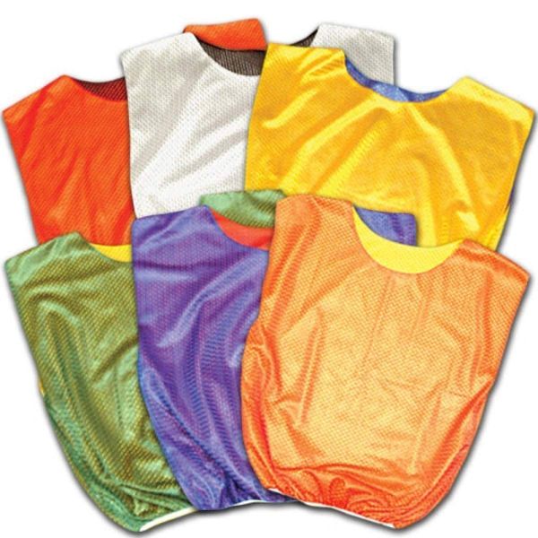 Champro Reversible Scrimmage Vest (Royal/Gold, Adult)