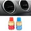 2 A/C Automotive Refrigerant Air Conditioning High & Low Quick Connector Coupler