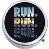 Run Motivation Medicine Vitamin Compact Pill Box