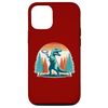 iPhone 14 Disc Golfer I Dinosaur T-Rex Disc Golf Player Case