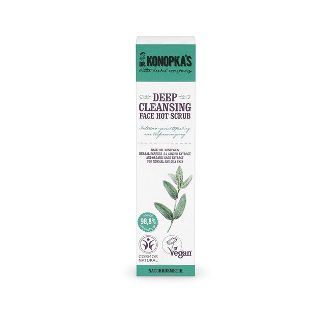 Dr.Konopka's Deep Cleansing Face Hot Scrub, 75 ml