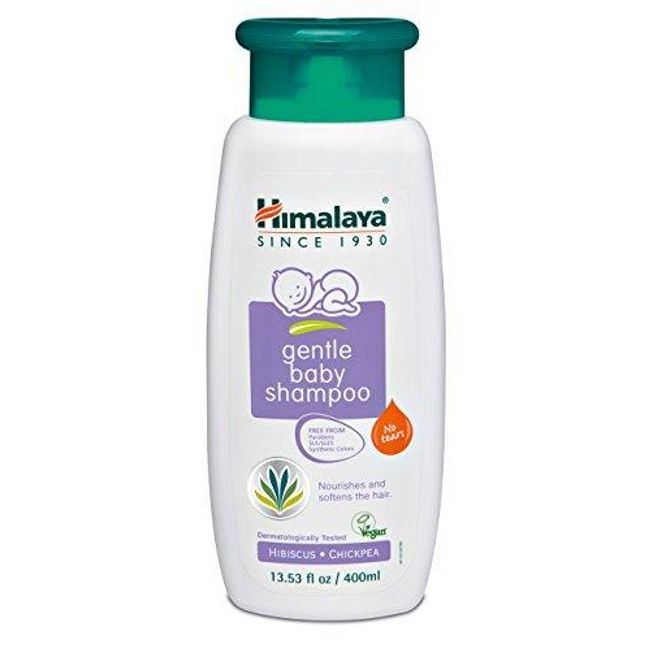 Himalaya Gentle Baby Shampoo for Baby-Soft Hair & Scalp Soothing Moisture, 13.53 oz