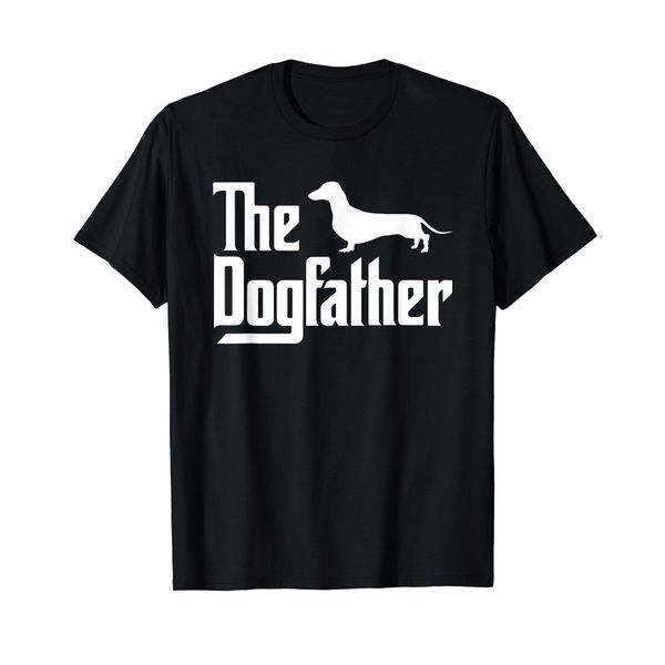 The Dog Father, Dachshund Lover Dog Dad, Best Dog Daddy Ever T-Shirt