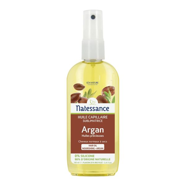 Natessance Beautifying Hair Oil Argan No Rinse 160ml