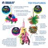 Prevue Pet Products Preen & Pacify 3 Piece Bird Toy Bundle